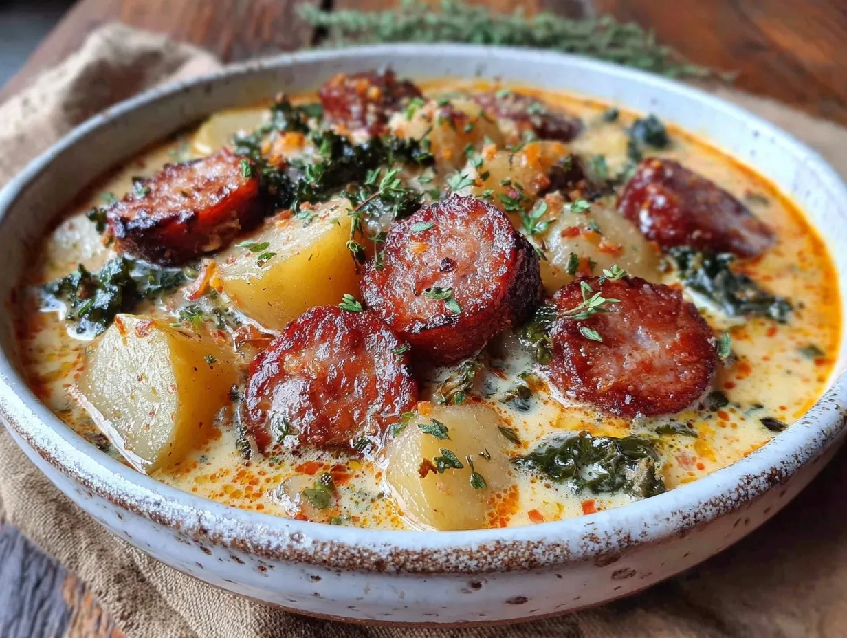 creamy zuppa toscana copycat recipe preparation steps