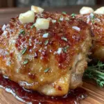 crispy air fryer chicken thighs - featured image