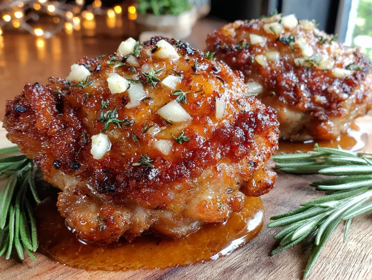 crispy air fryer chicken thighs preparation steps