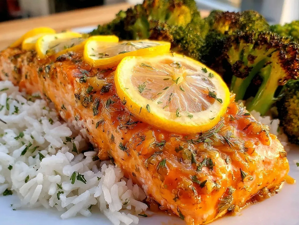 crispy baked lemon herb salmon preparation steps