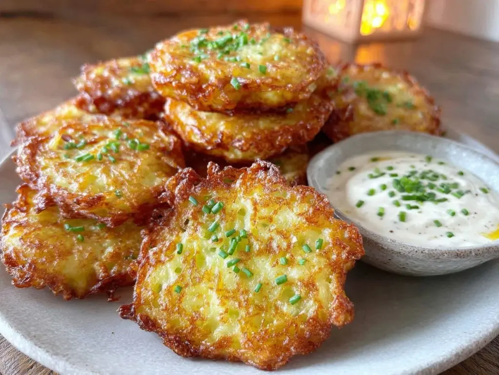 crispy dandelion fritters - featured image