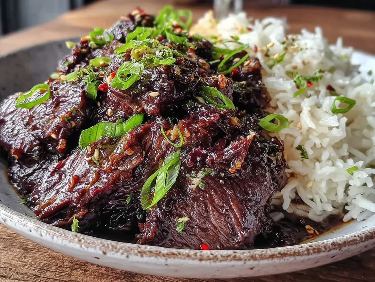 crispy mongolian beef stir-fry preparation steps