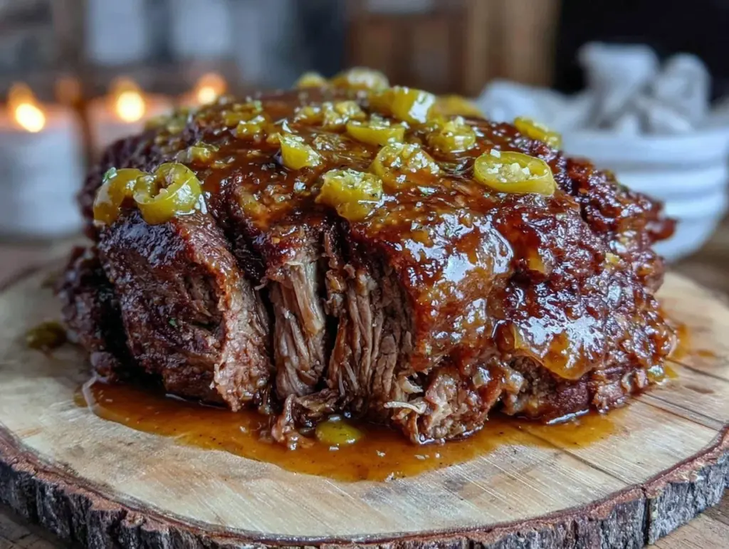 Crockpot Mississippi Pot Roast - featured image