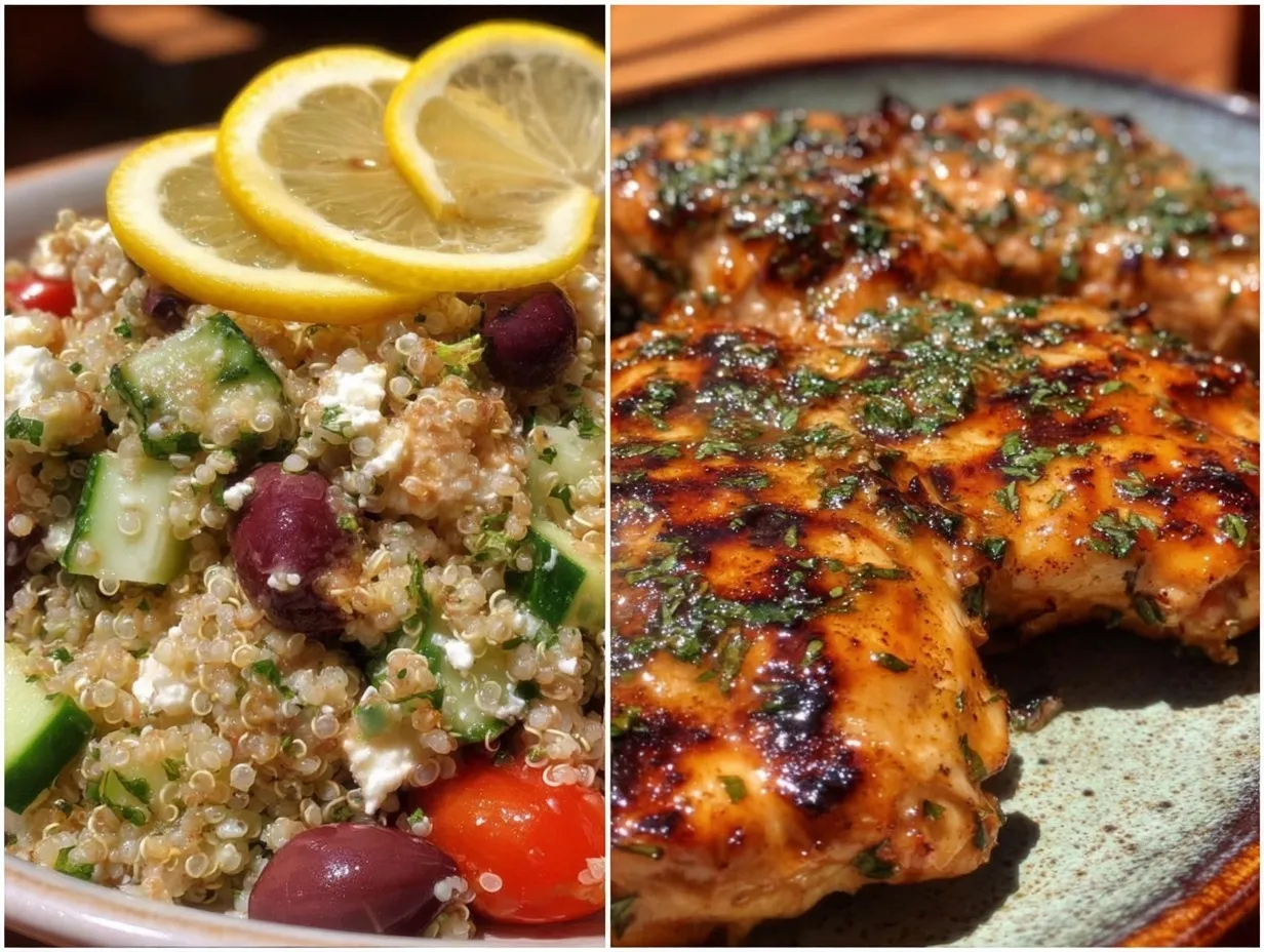fresh grilled lemon herb chicken preparation steps