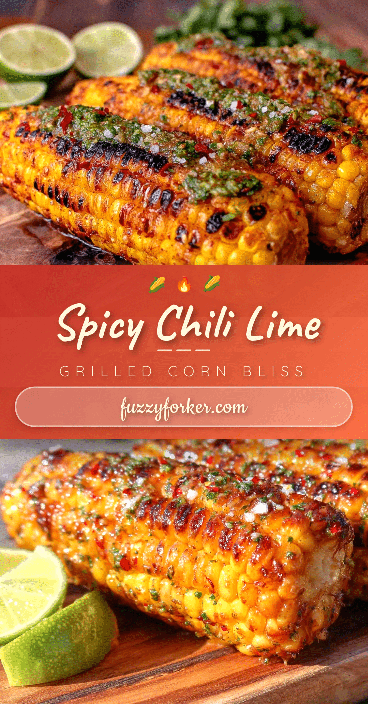 grilled corn on the cob with chili lime herb butter recipe