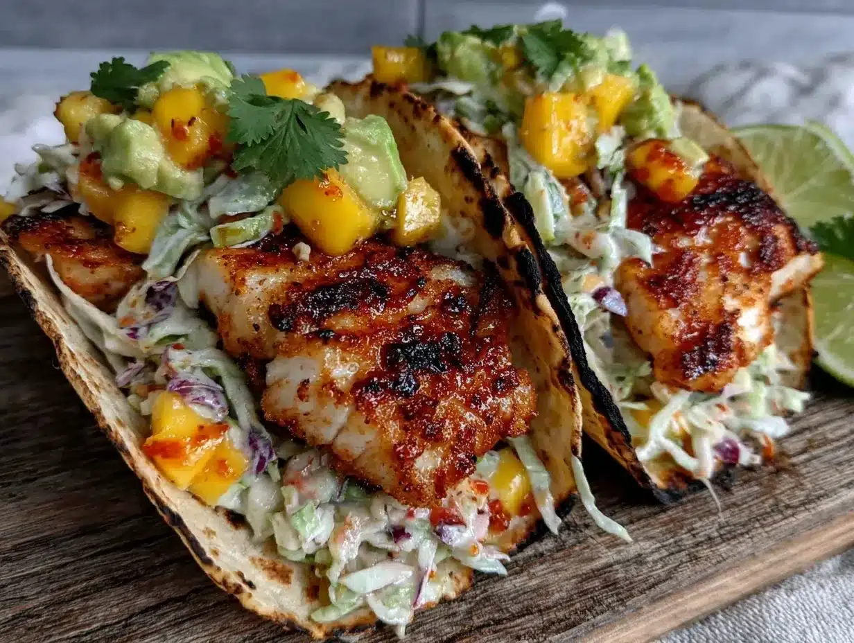 healthy fish tacos preparation steps