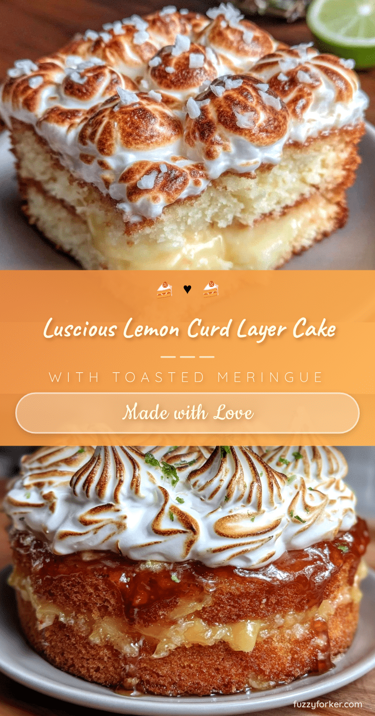 lemon curd layer cake recipe
