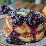 lemon ricotta pancakes - featured image