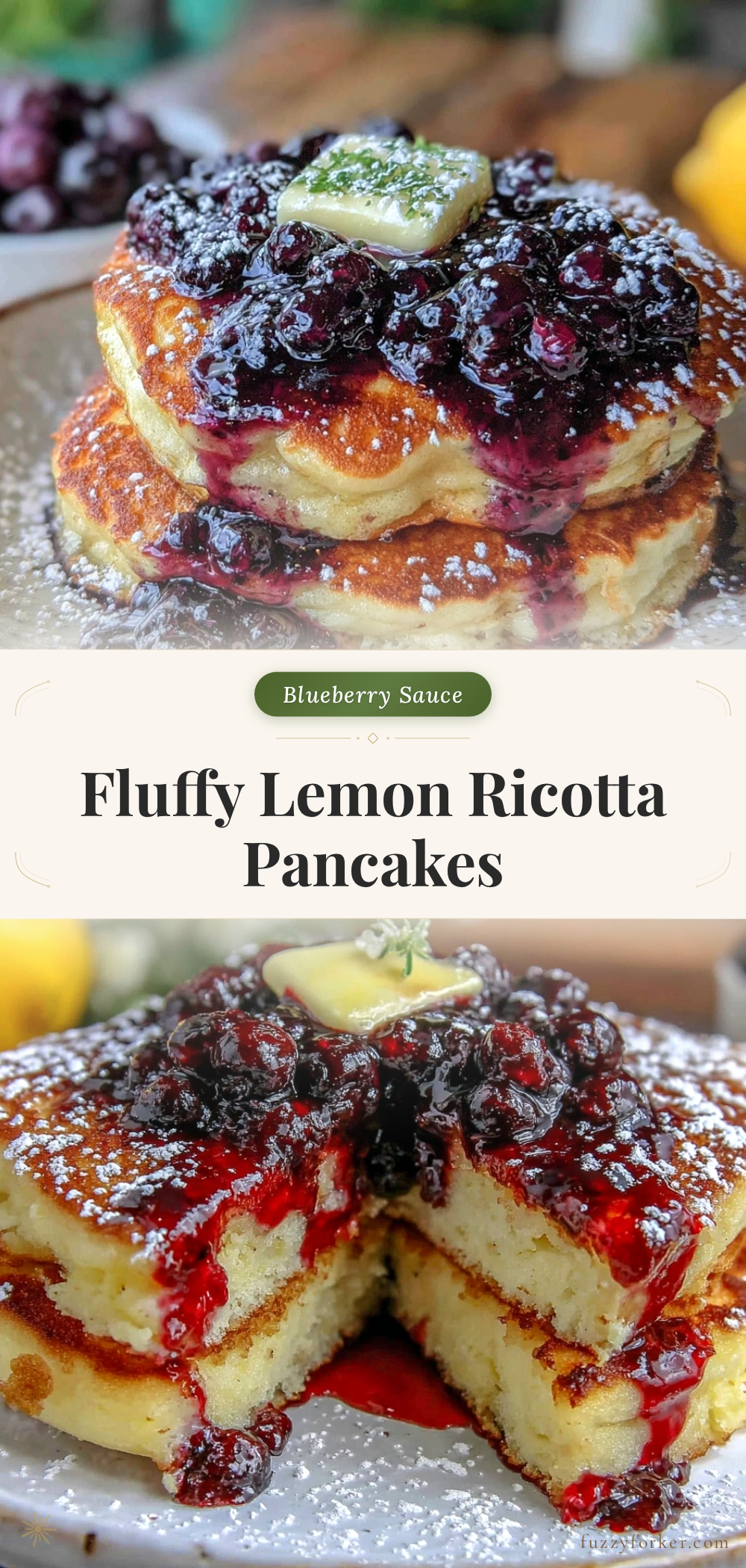 lemon ricotta pancakes recipe