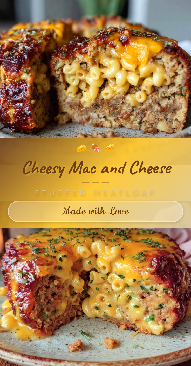 mac and cheese stuffed meatloaf recipe