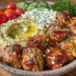 Mediterranean chicken bowl - featured image