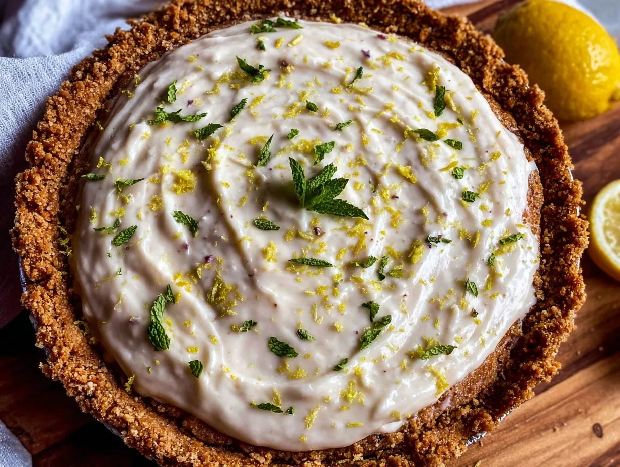 no bake lemonade pie preparation steps