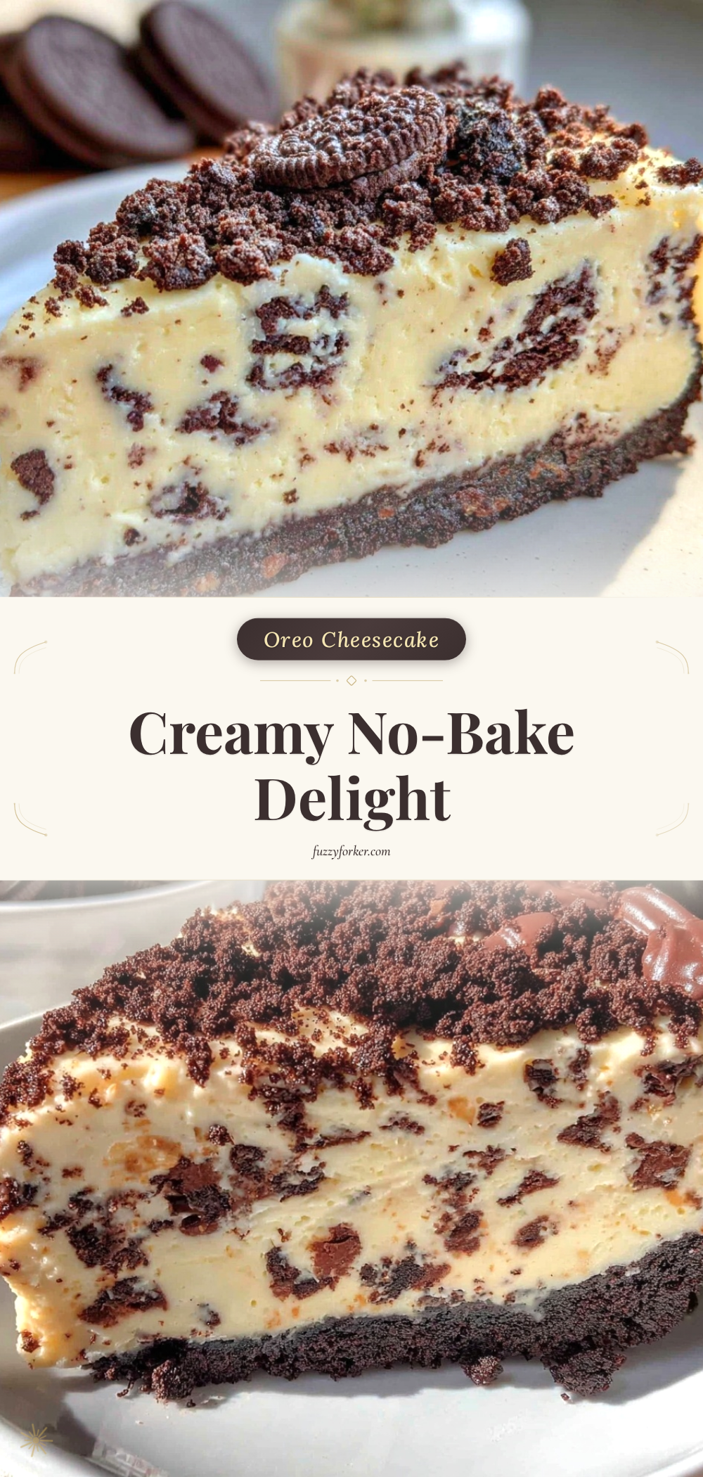 no-bake Oreo cheesecake recipe
