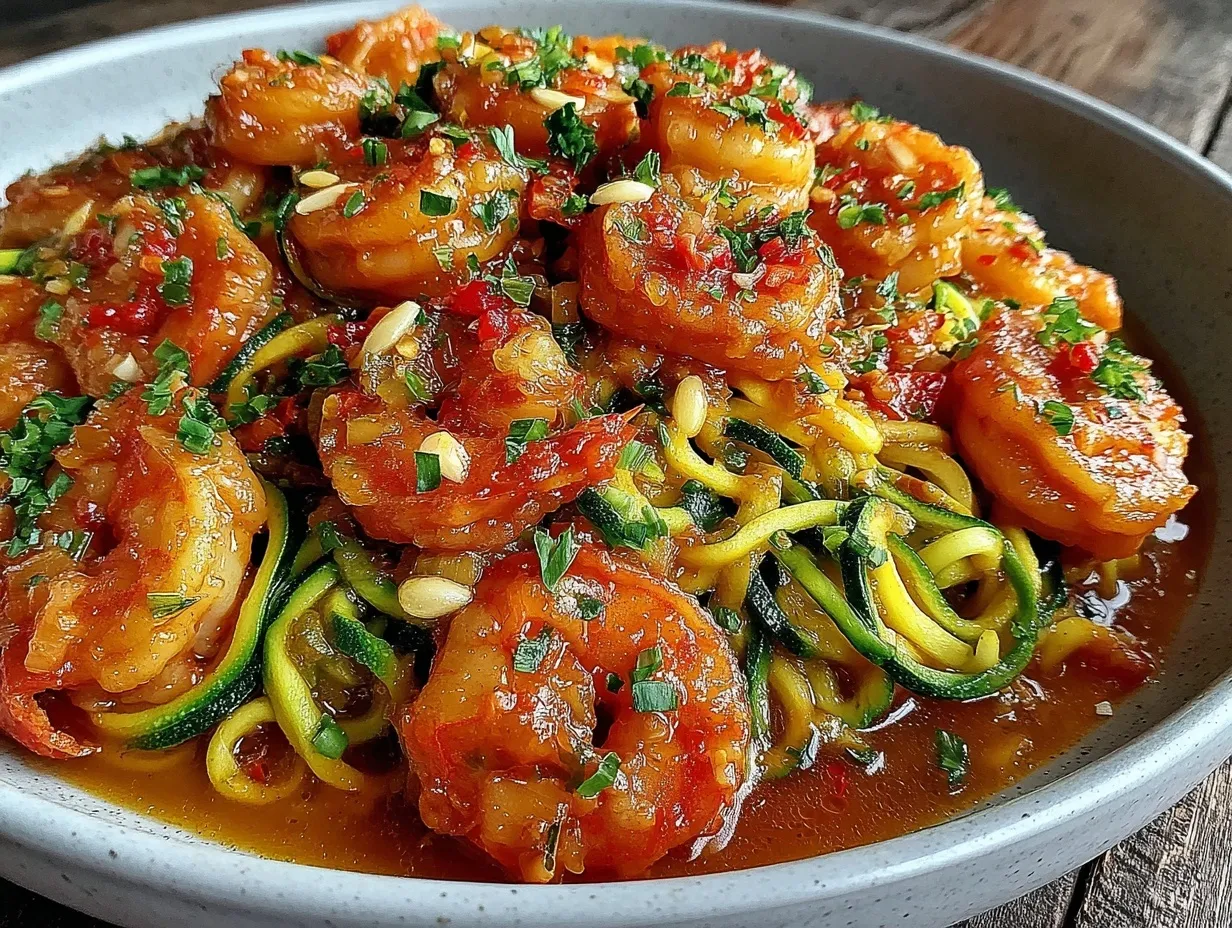 one-pan honey garlic shrimp preparation steps