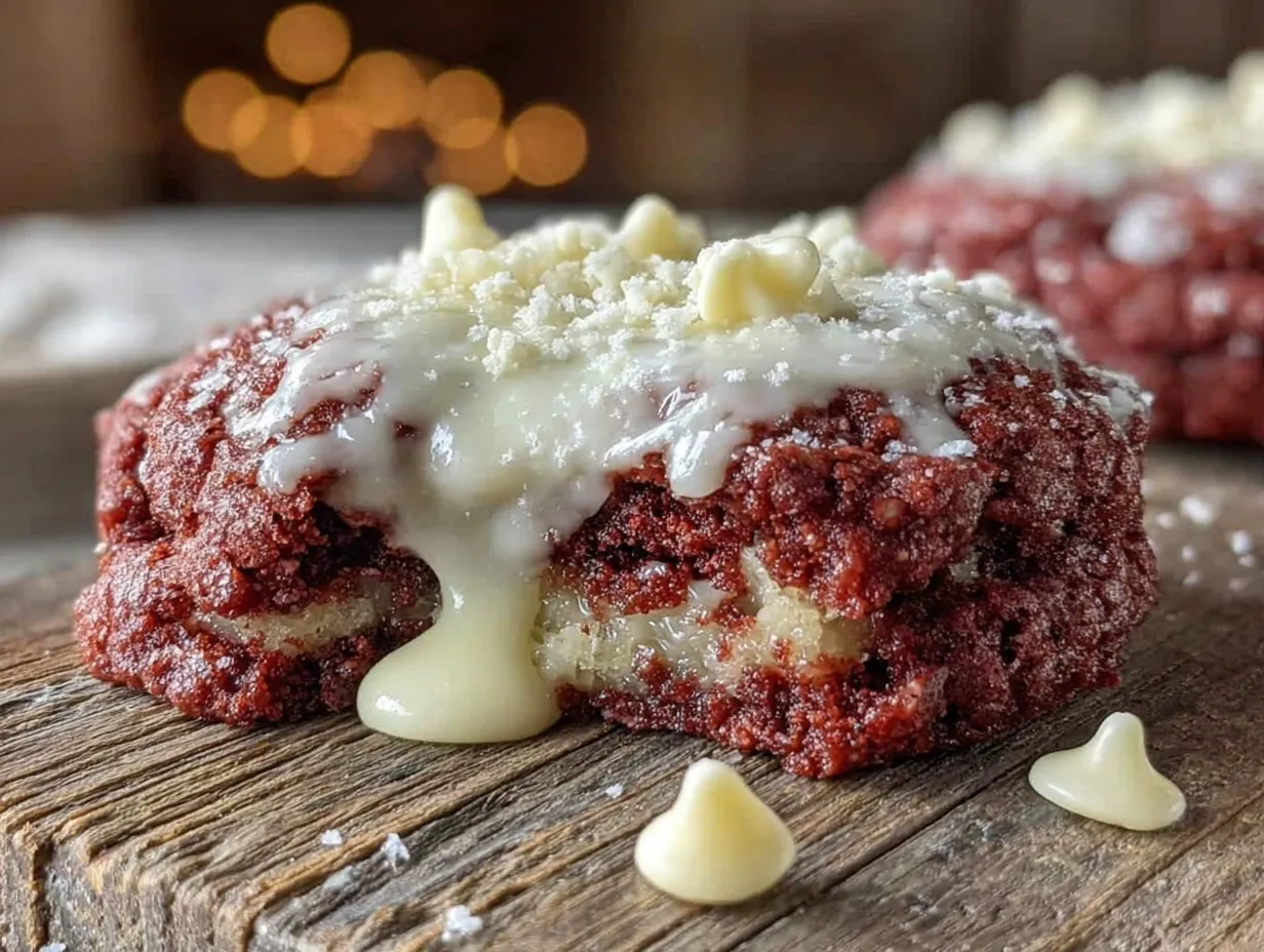 red velvet crumbl cookie copycat preparation steps