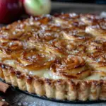 rose shaped apple tart - featured image