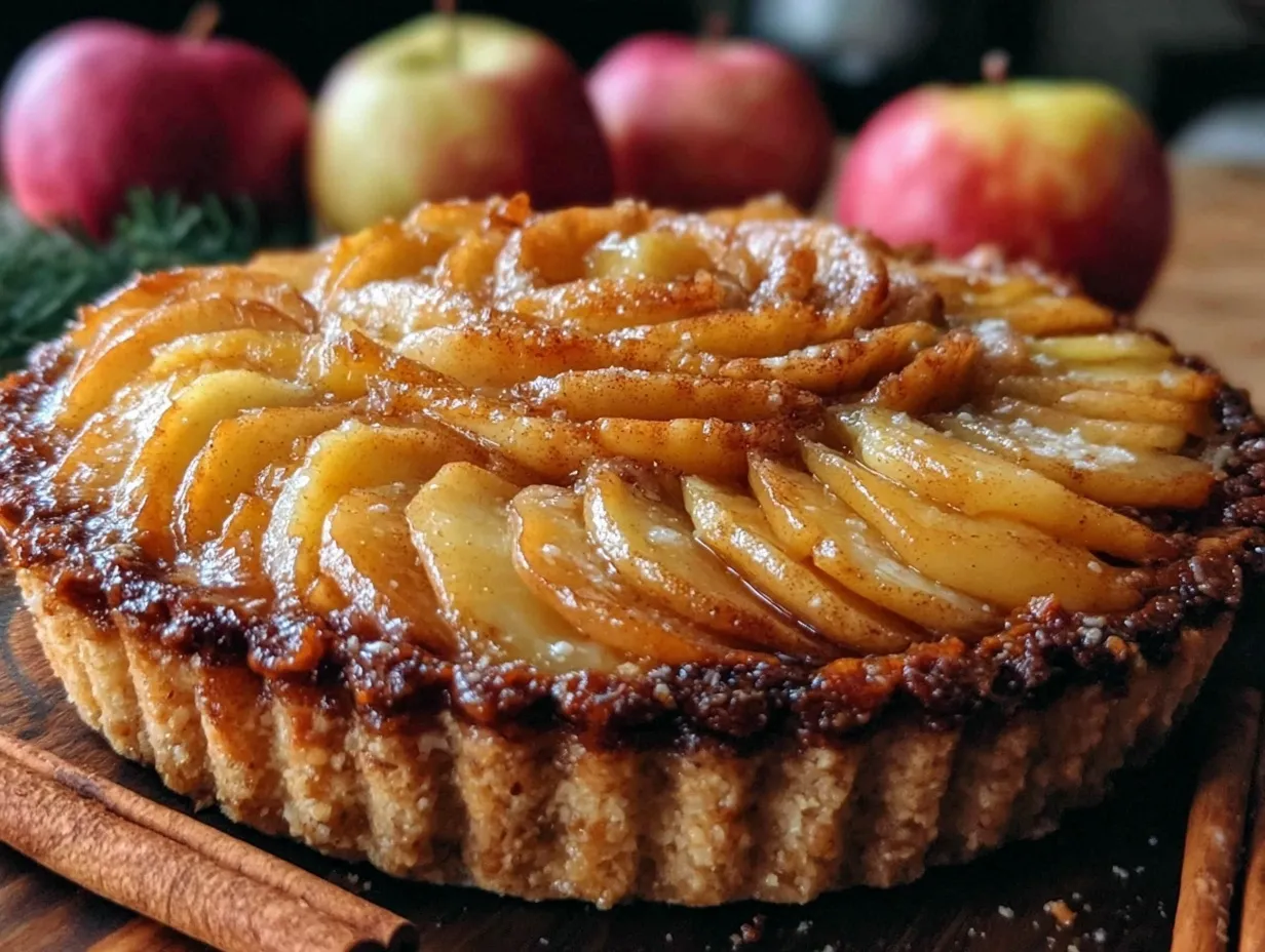 rose shaped apple tart preparation steps