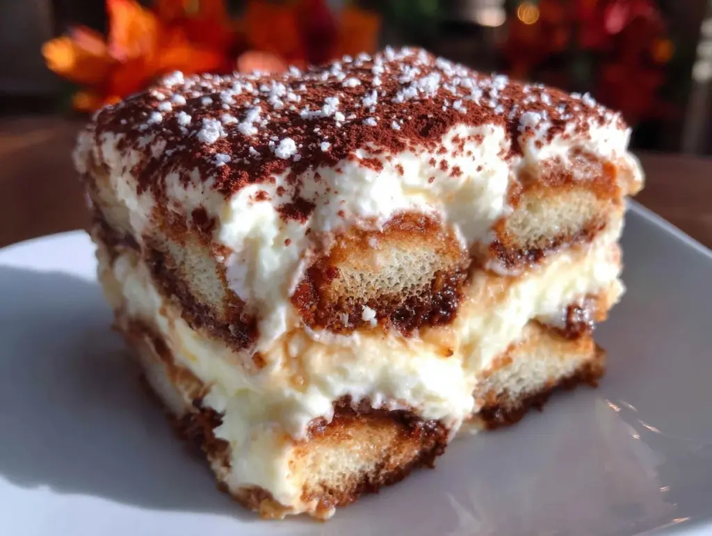 tiramisu icebox cake - featured image