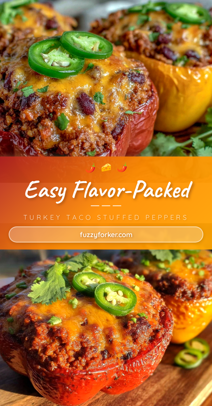 turkey taco stuffed bell peppers recipe