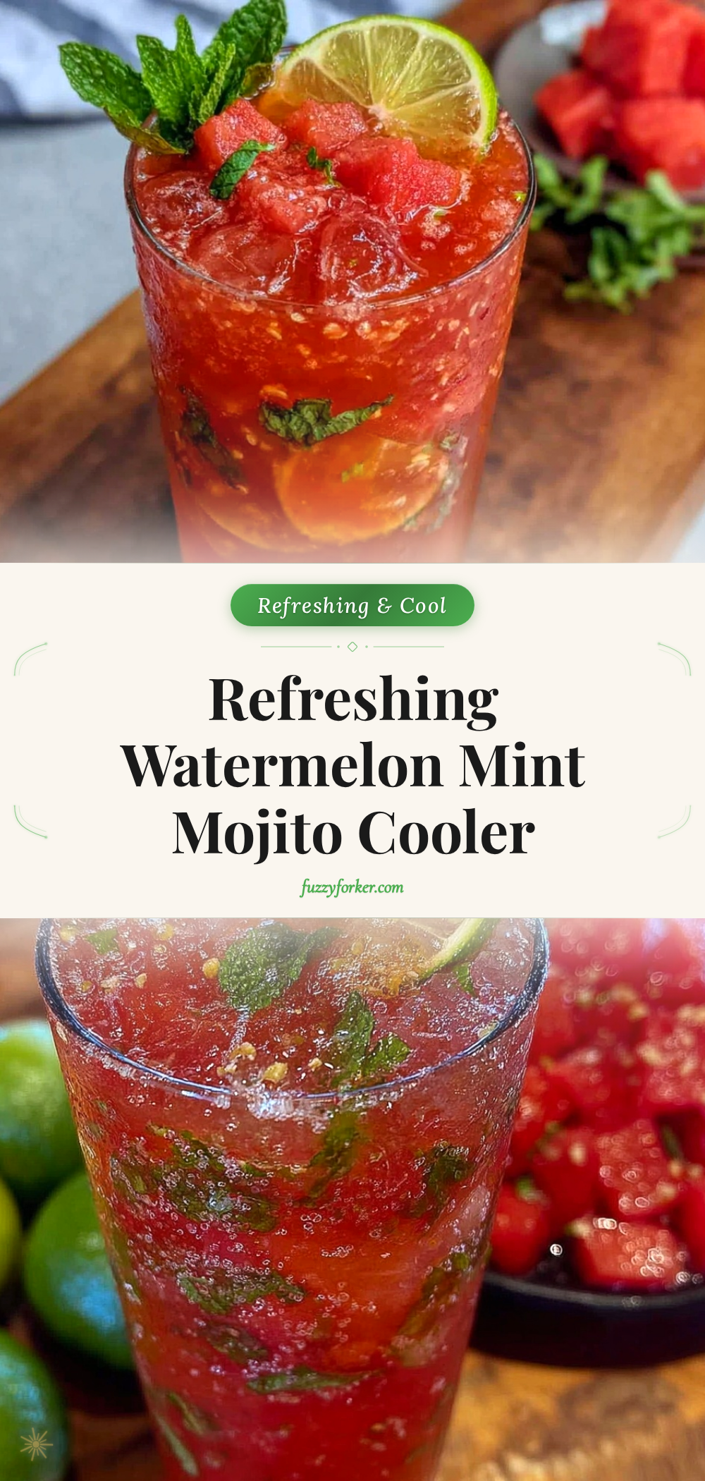 watermelon mint mojito recipe
