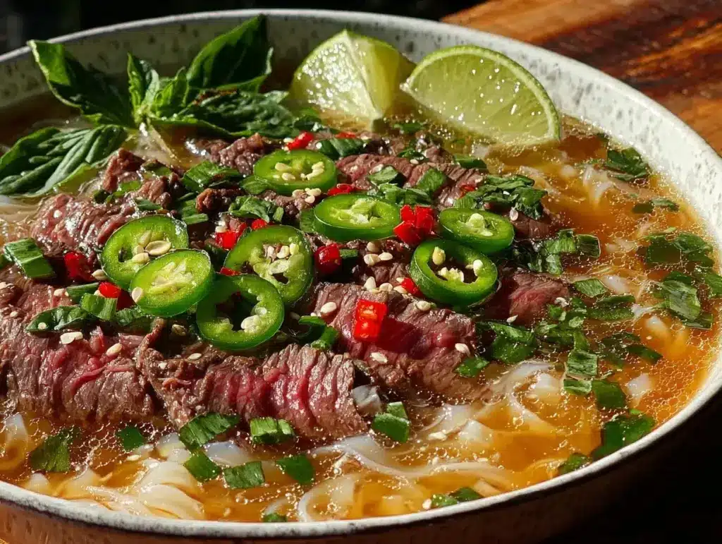 beef pho recipe - featured image