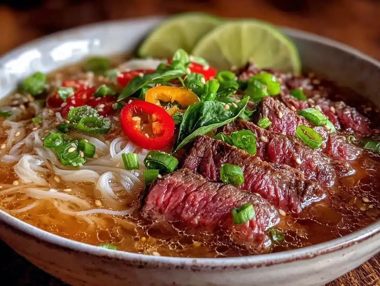 beef pho recipe preparation steps