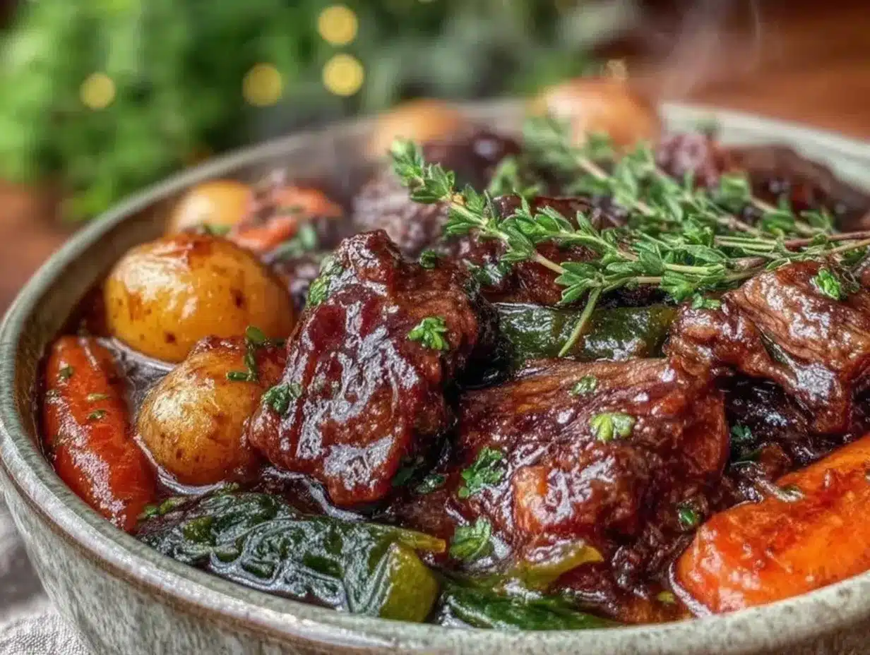 beef stew slow cooker recipe preparation steps