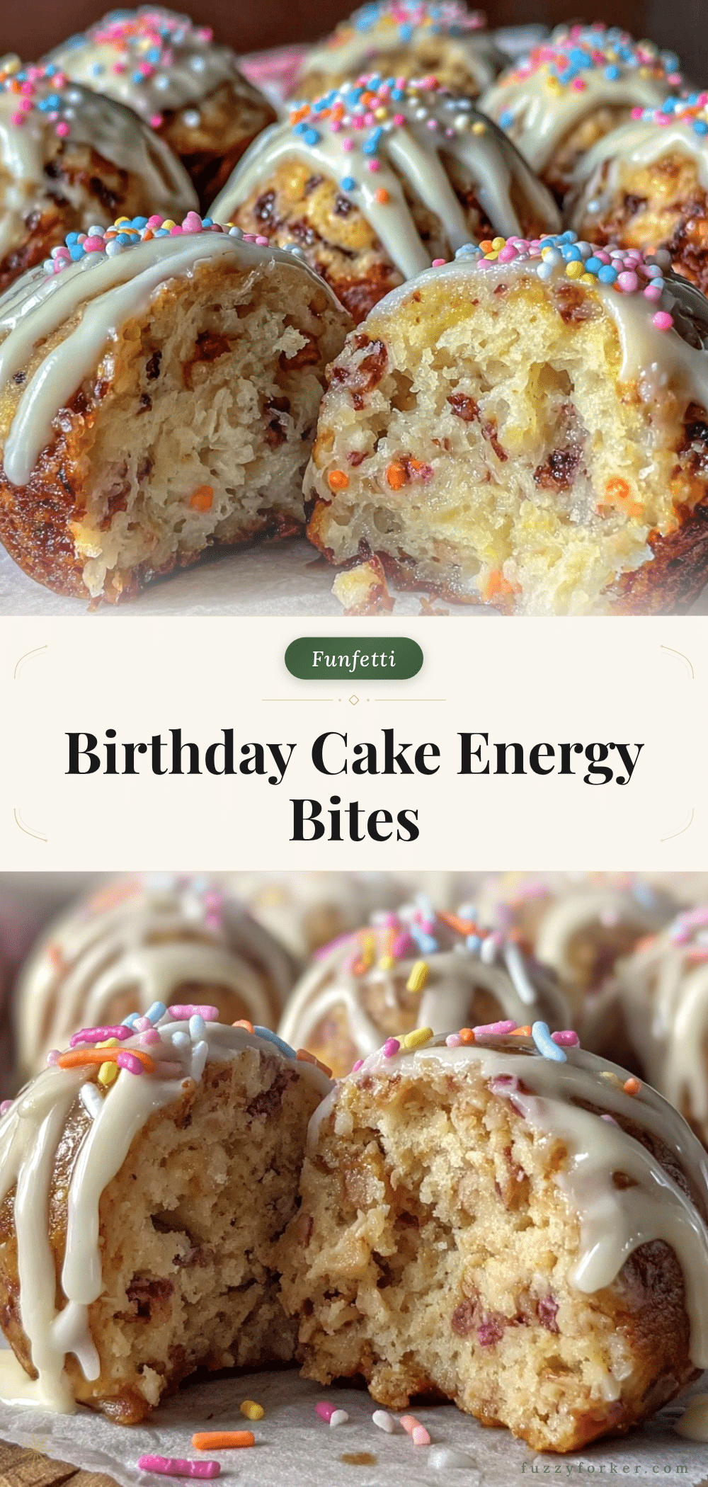 birthday cake energy bites recipe