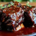 braised short ribs in red wine - featured image