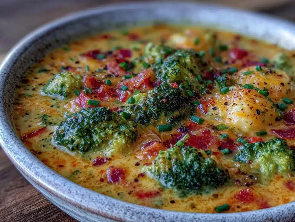 broccoli cheddar soup copycat recipe preparation steps