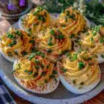classic deviled eggs recipe - featured image