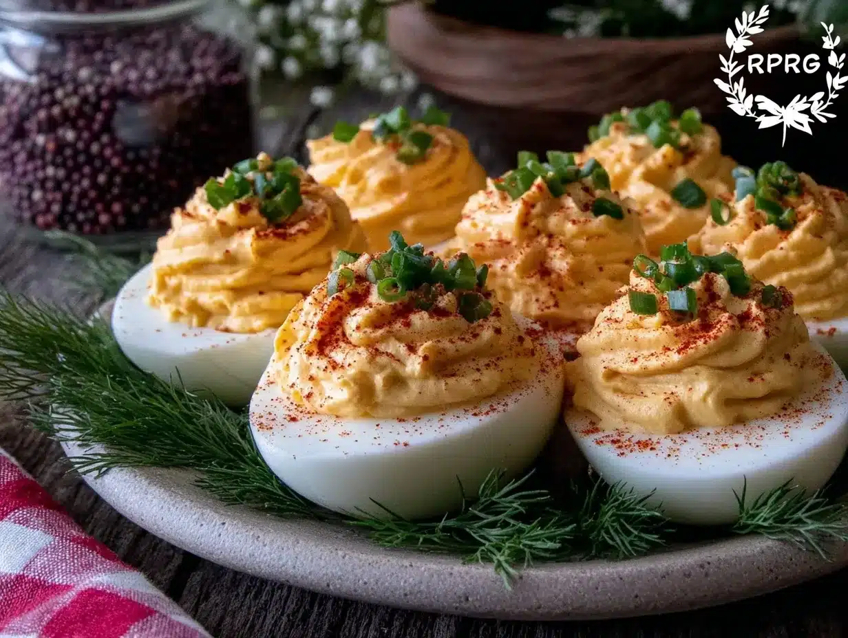 classic deviled eggs recipe preparation steps