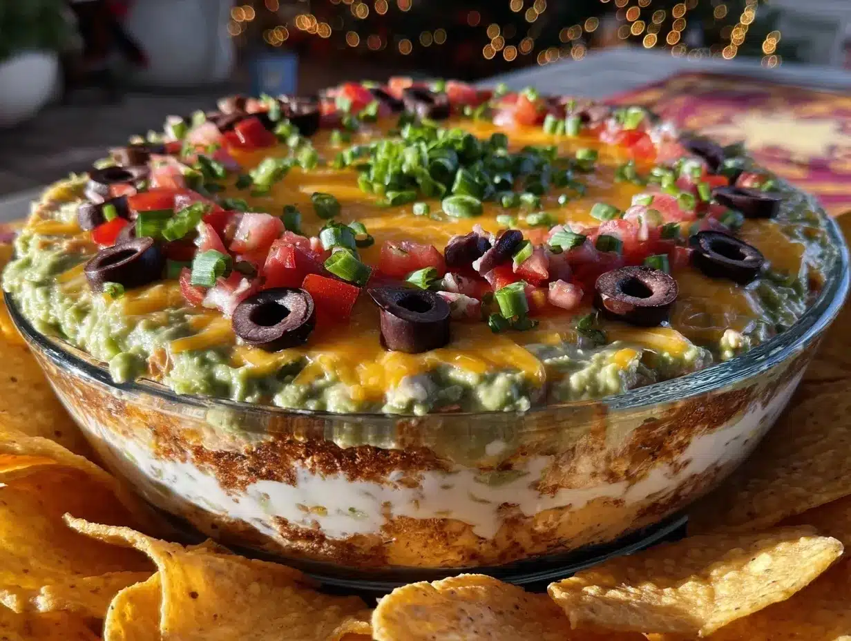 classic seven layer dip preparation steps