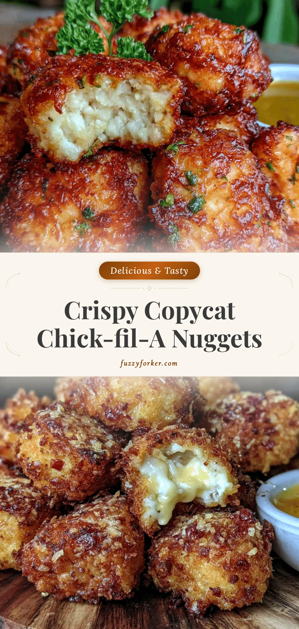copycat Chick-fil-A nuggets recipe