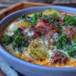 creamy copycat olive garden zuppa toscana soup - featured image