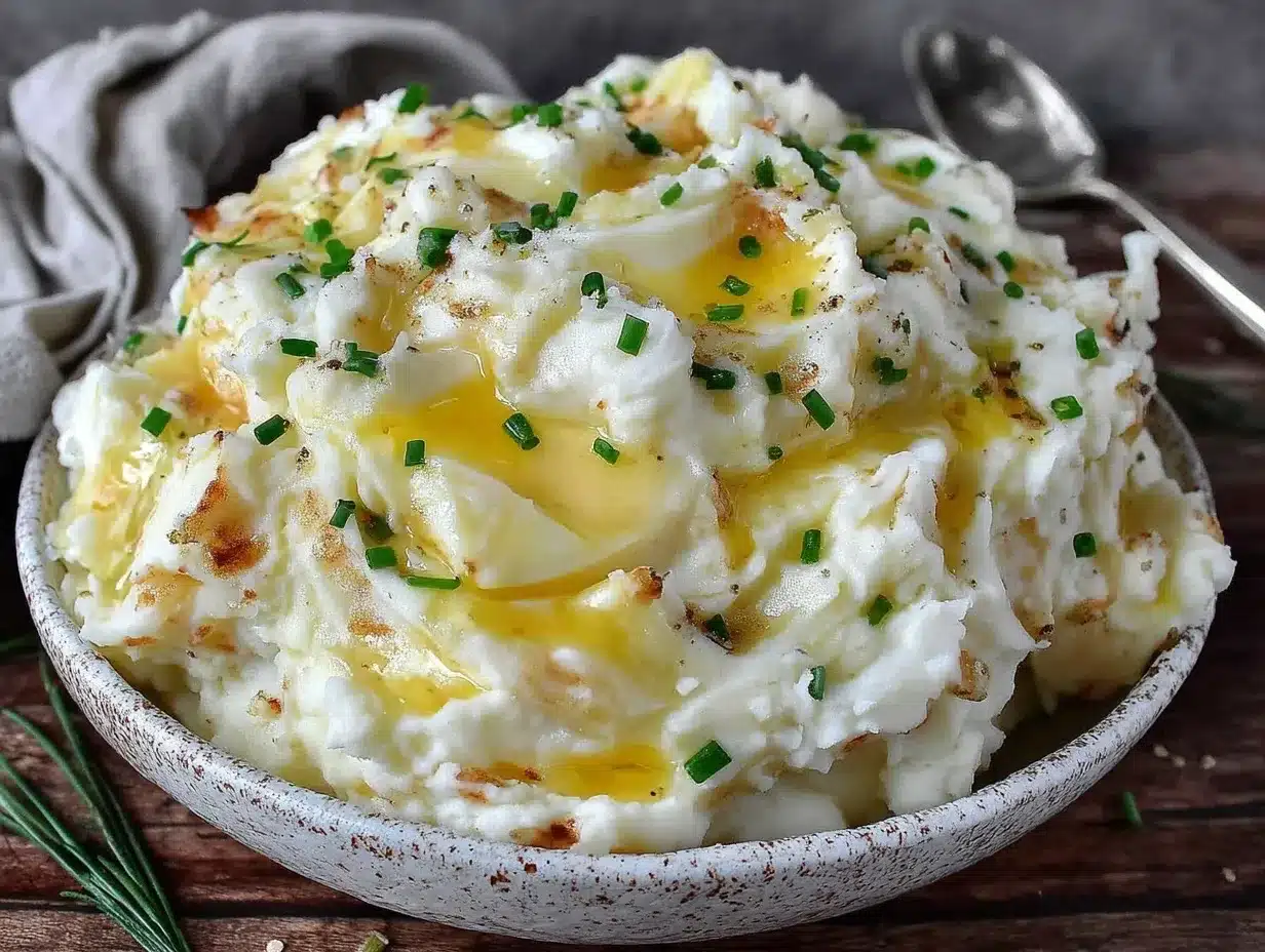 creamy mashed potatoes butter loaded preparation steps