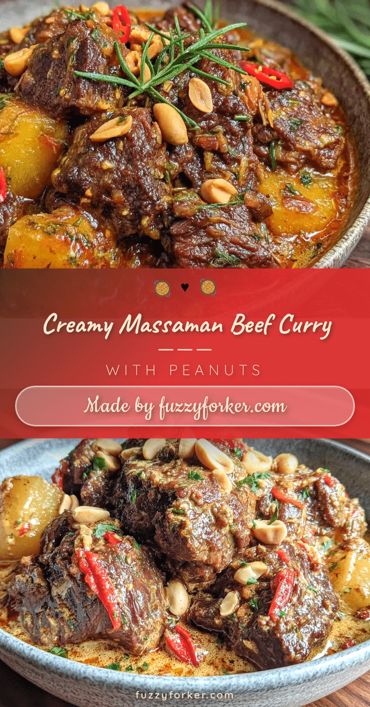 creamy Massaman curry with beef recipe