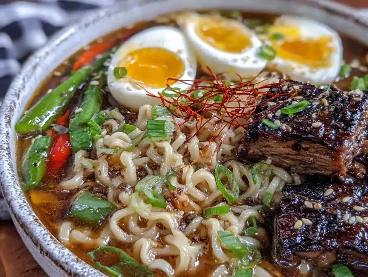 creamy spicy miso ramen preparation steps