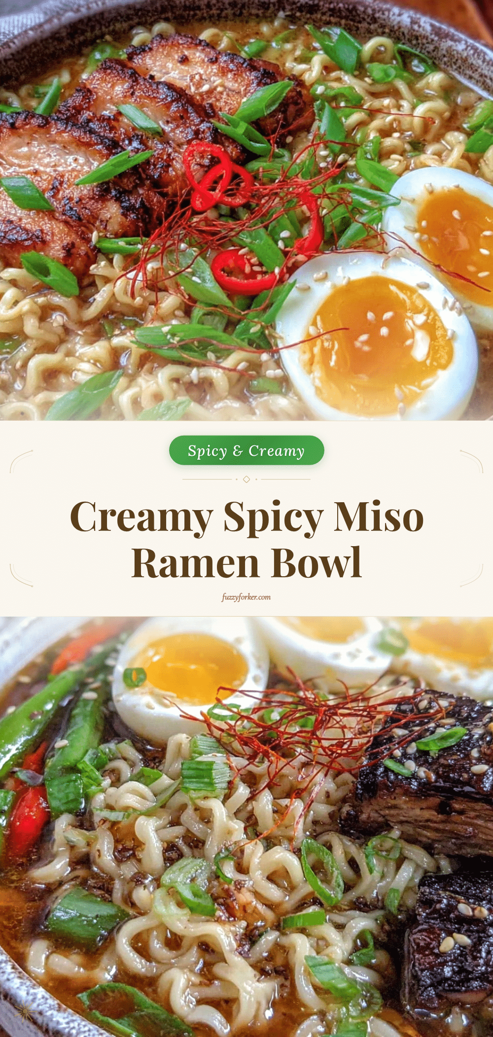 creamy spicy miso ramen recipe