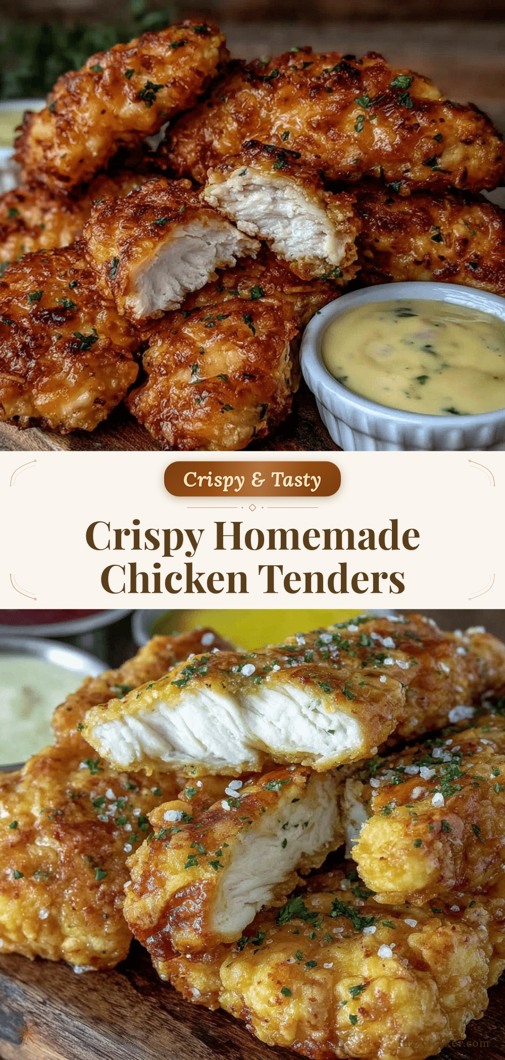 crispy homemade chicken tenders recipe