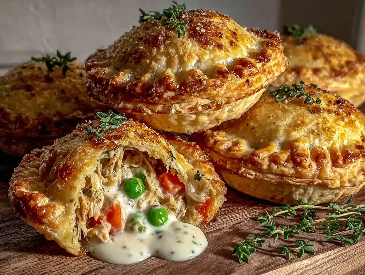 crispy savory chicken pot pie hand pies preparation steps