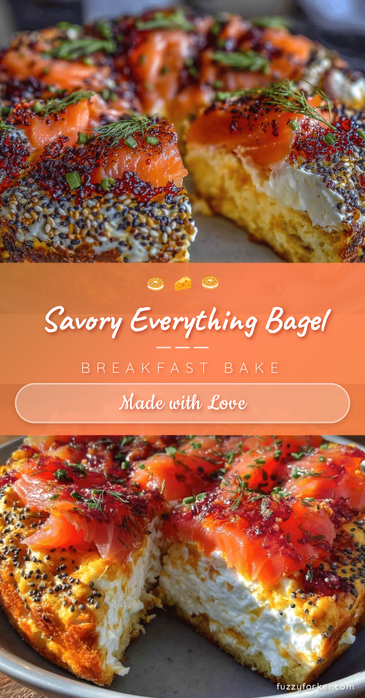 everything bagel breakfast bake recipe