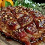 grandmas glazed easter ham recipe - featured image