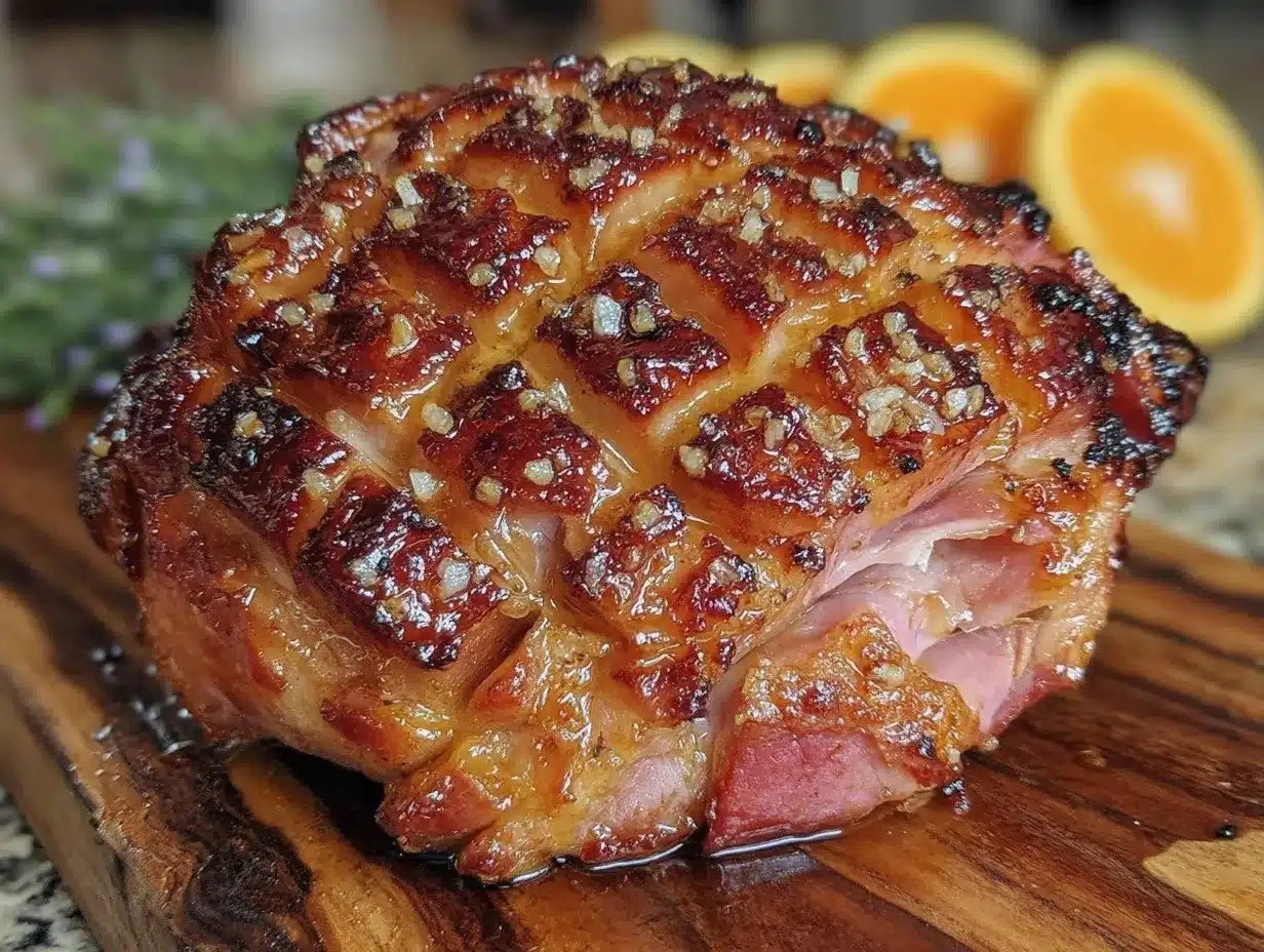 grandmas glazed easter ham recipe preparation steps