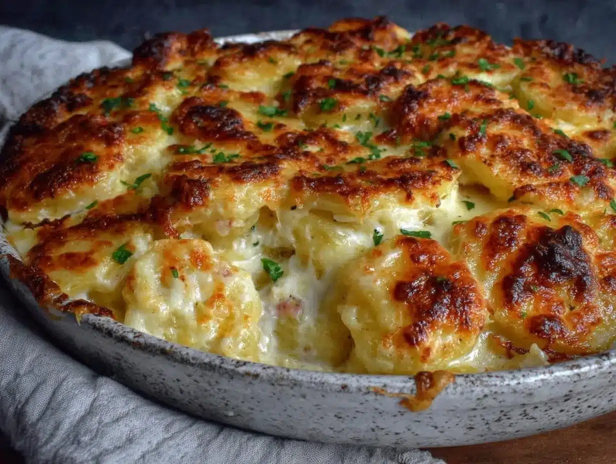 ham and scalloped potatoes preparation steps