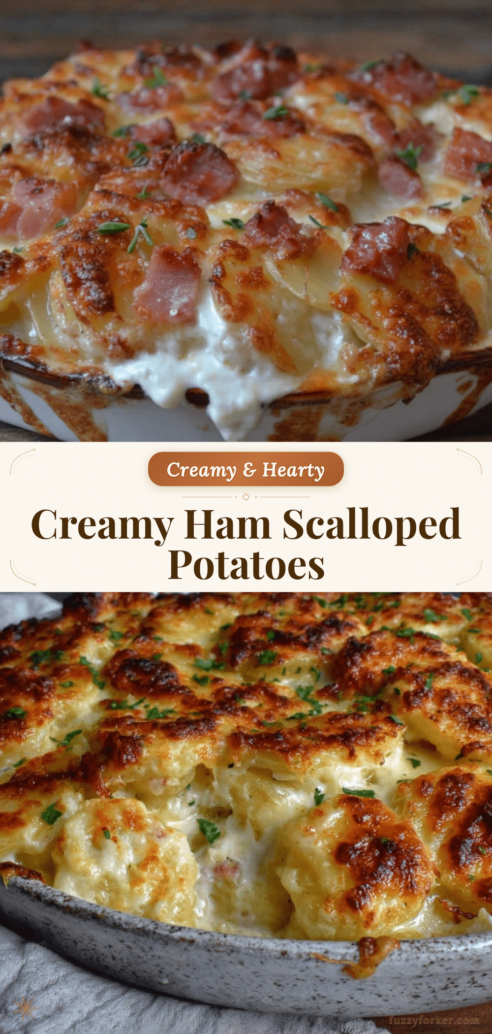 ham and scalloped potatoes recipe