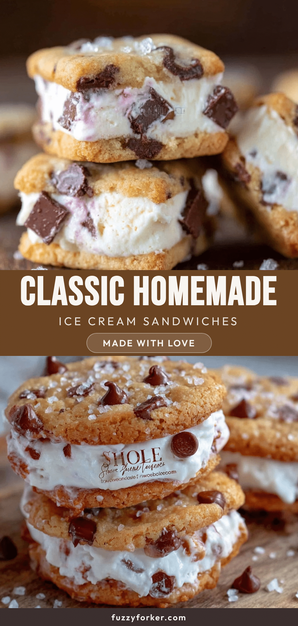 homemade ice cream sandwiches recipe