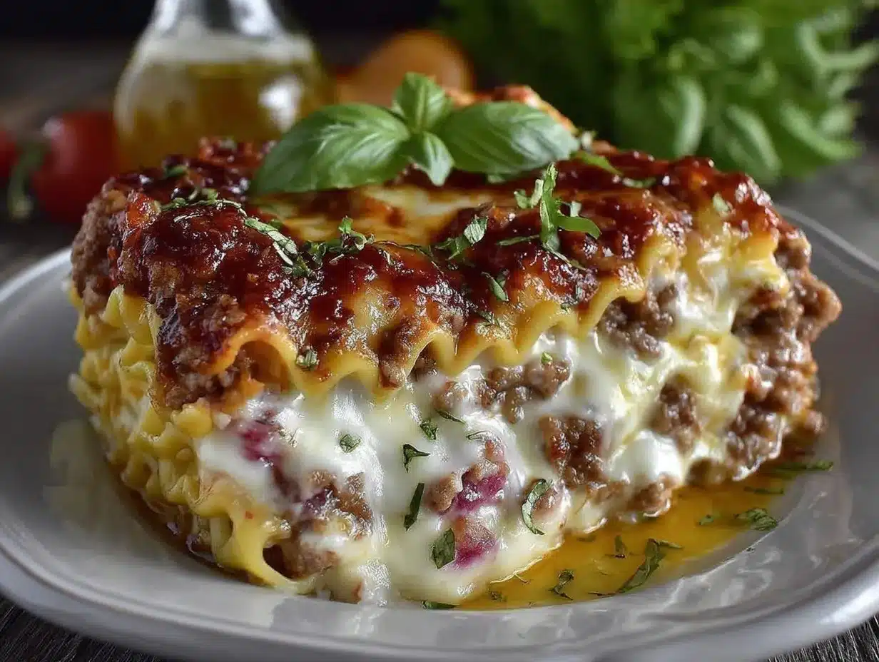 homemade lasagna recipe preparation steps