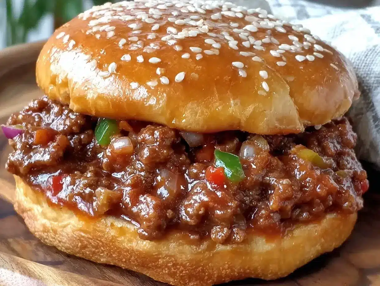 homemade sloppy joes recipe preparation steps