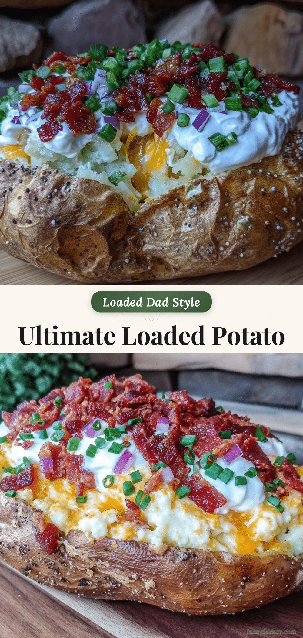 loaded baked potato dad style recipe recipe